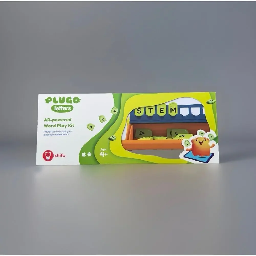 Shifu Plugo Letters AR Word Play Kit Educational Game Complete Open Box